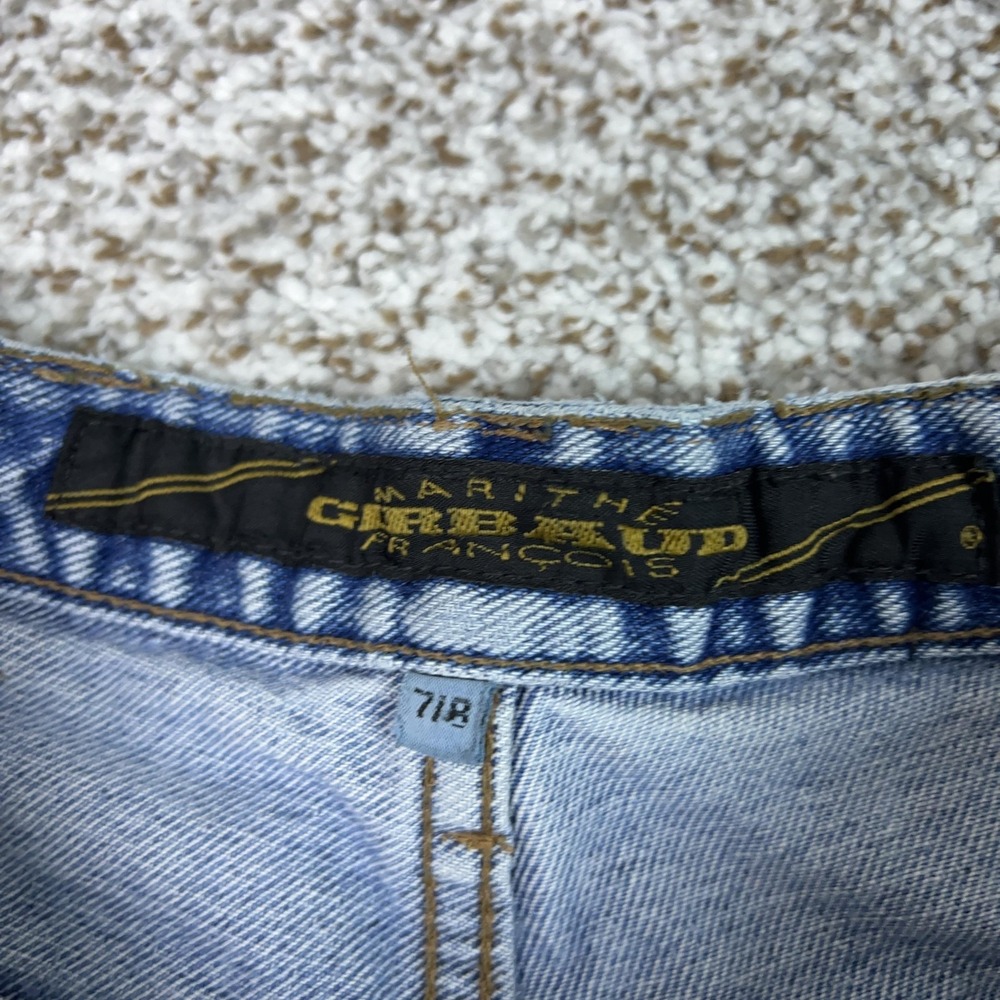 Vintage Marithe Francois Girbaud Jeans Womens 8 Blue High Rise Mom Tapered Y2K - Picture 8 of 11